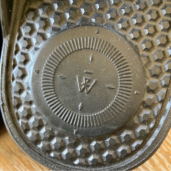 NWT Totes Everywhere Men's Black Flip Flop Thong Sandals 10 - Picture 7 of 9